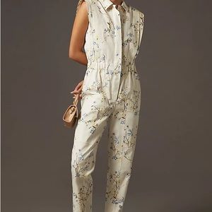 Scotch and Soda Utility Floral Jumpsuit NEW S